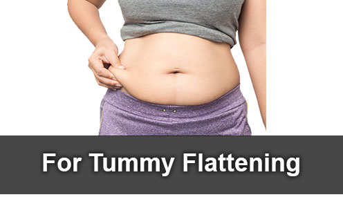for tummy flattening